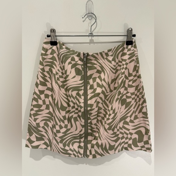 For Love And Lemons Nomi Green Pink Set 2 Pc Size S - Picture 3 of 10